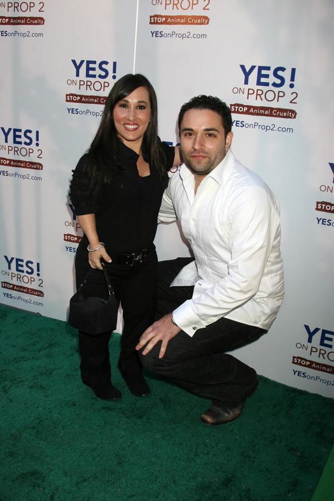 Meredith Eaton  Guest arriving at the YES on Prop 2 Campaign to stop Animal Crueltyat a private estate in BelAir CA onSeptember 28 20082008 photo