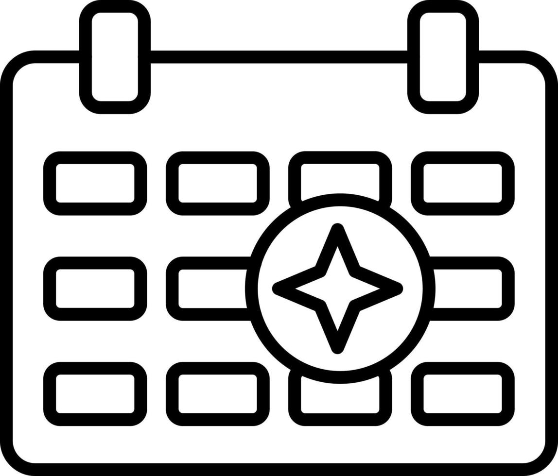 Events Icon Style vector