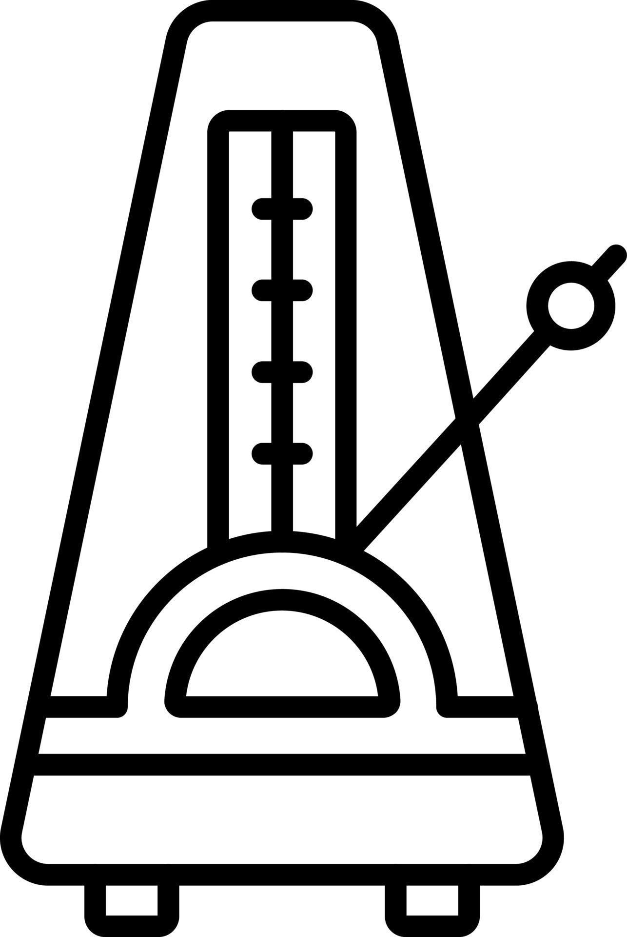 Metronome Icon Style 21267928 Vector Art at Vecteezy