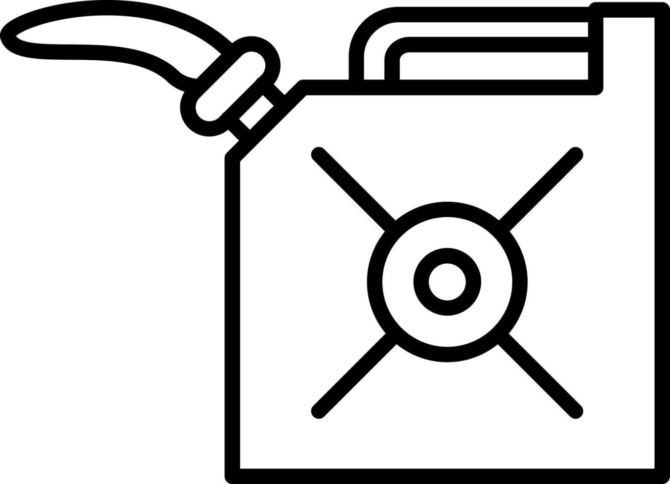 Gasoline Icon Style vector