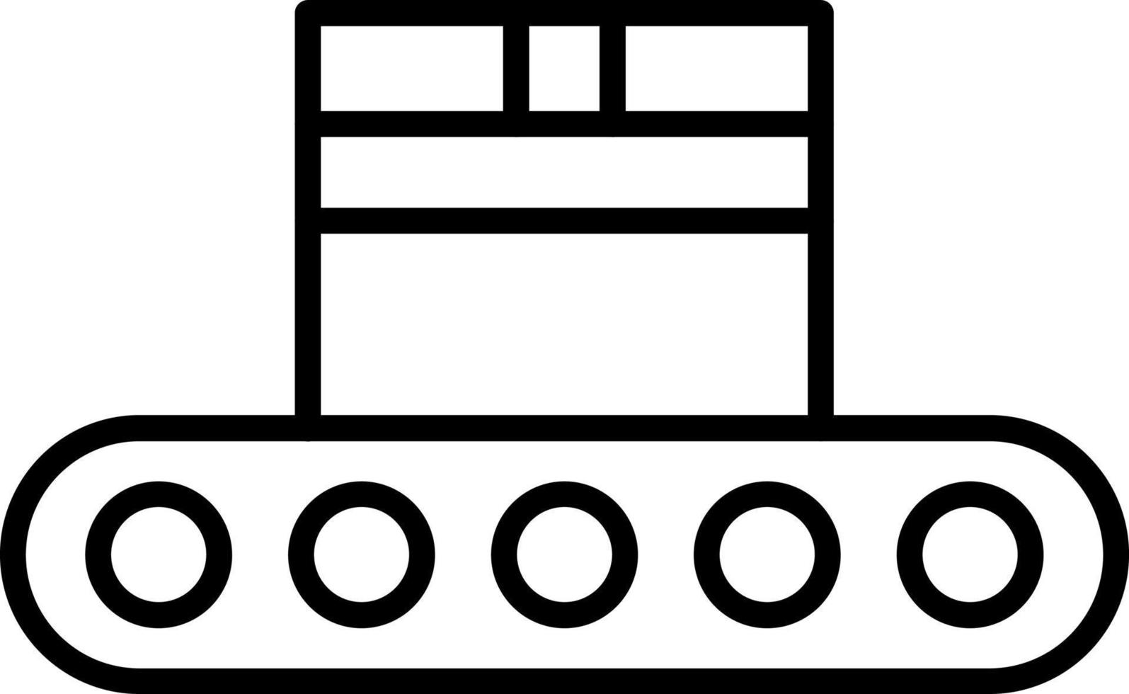 Conveyor Icon Style vector
