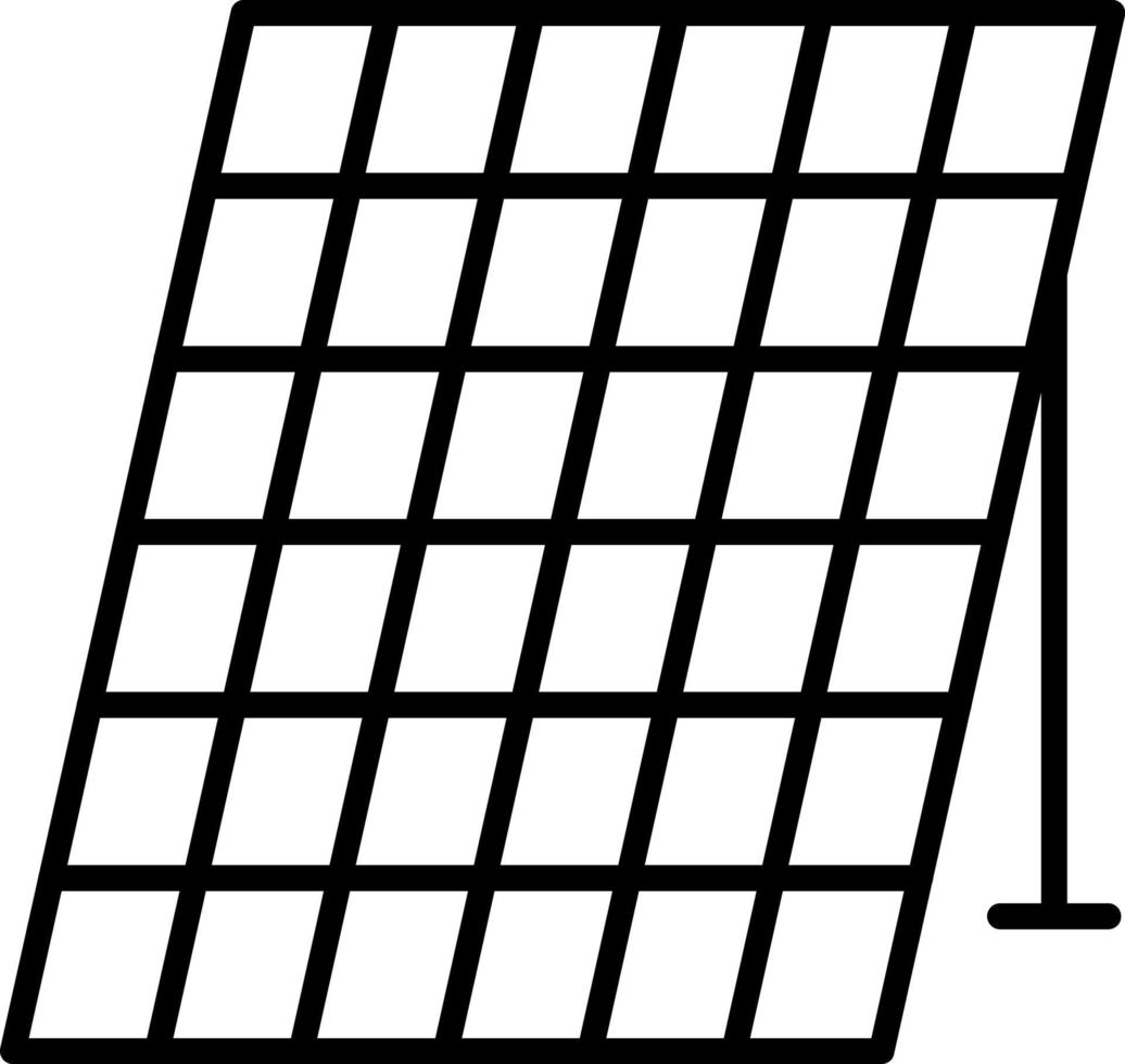 Solar panel Icon Style vector