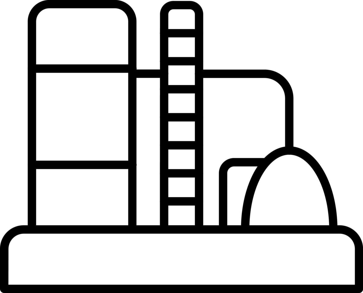 Refinery Icon Style vector