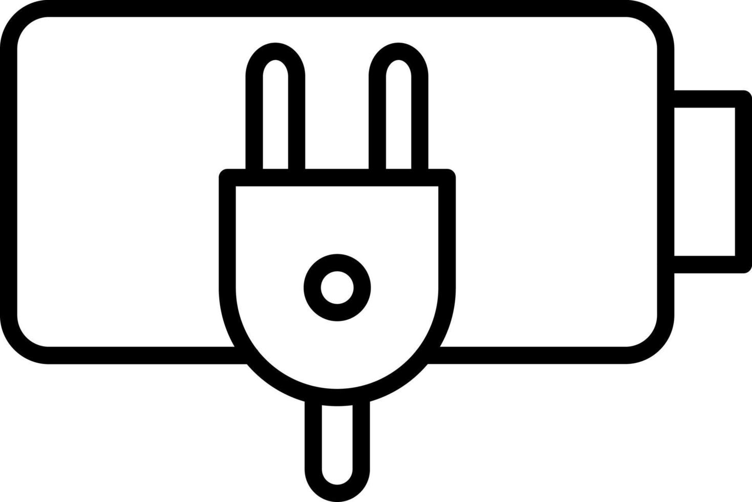 Charge Battery Icon Style vector