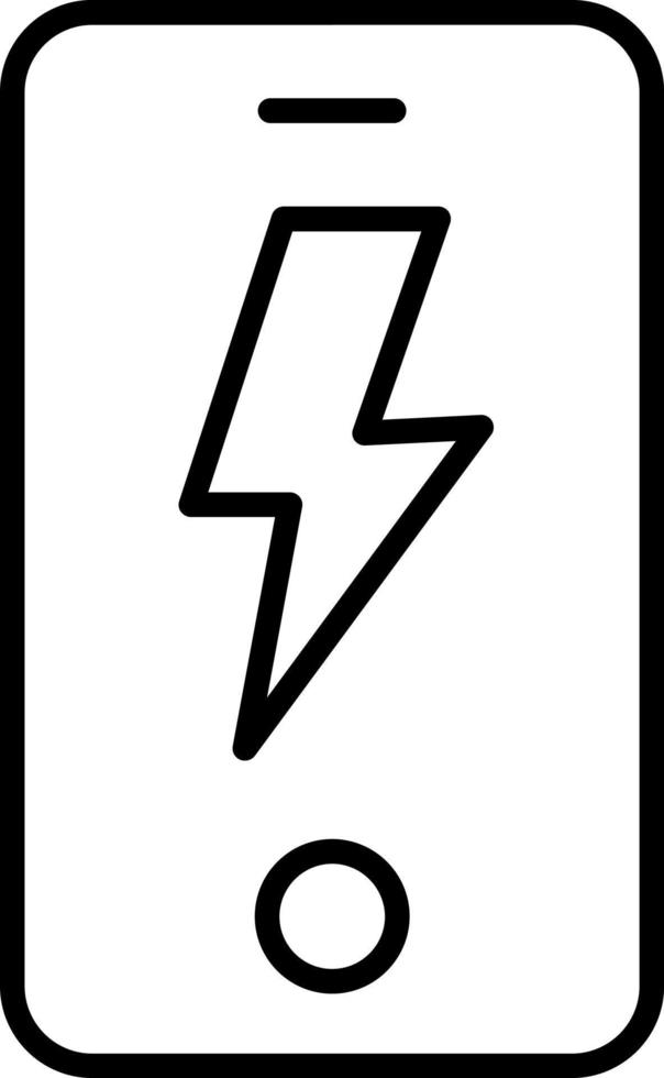 Wireless Charging Icon Style vector
