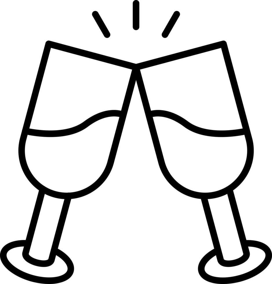 Cheers Icon Style vector