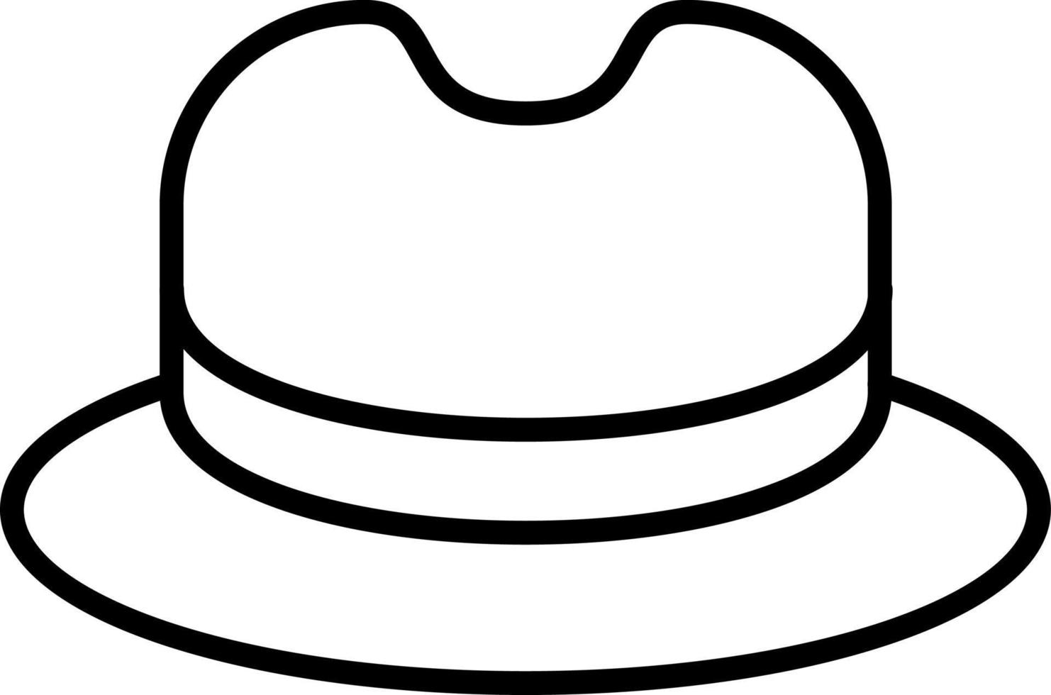 Hat Icon Style vector