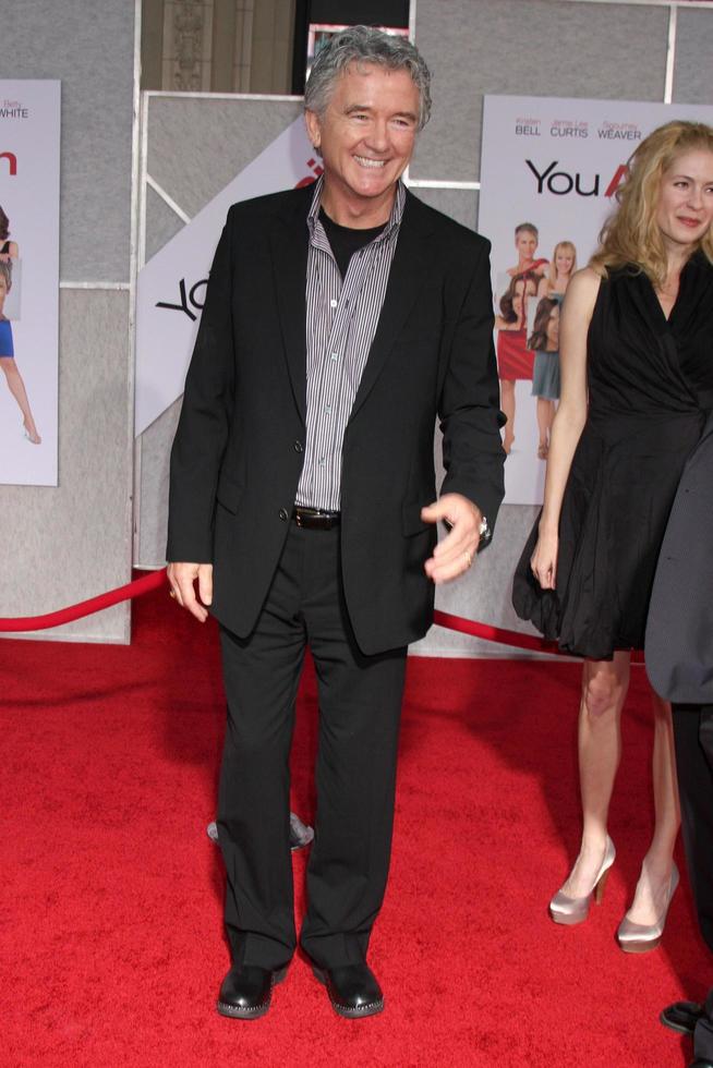 LOS ANGELES  SEP 22  Patrick Duffy arrives at the You Again World Premiere at El Capitan Theater on September 22 2010 in Los Angeles CA photo