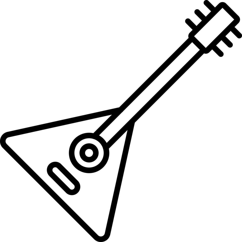 Balalaika Icon Style vector