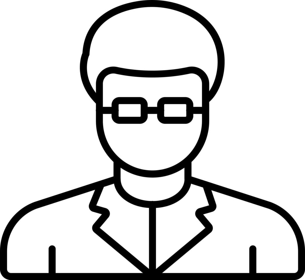 Scientist Icon Style vector