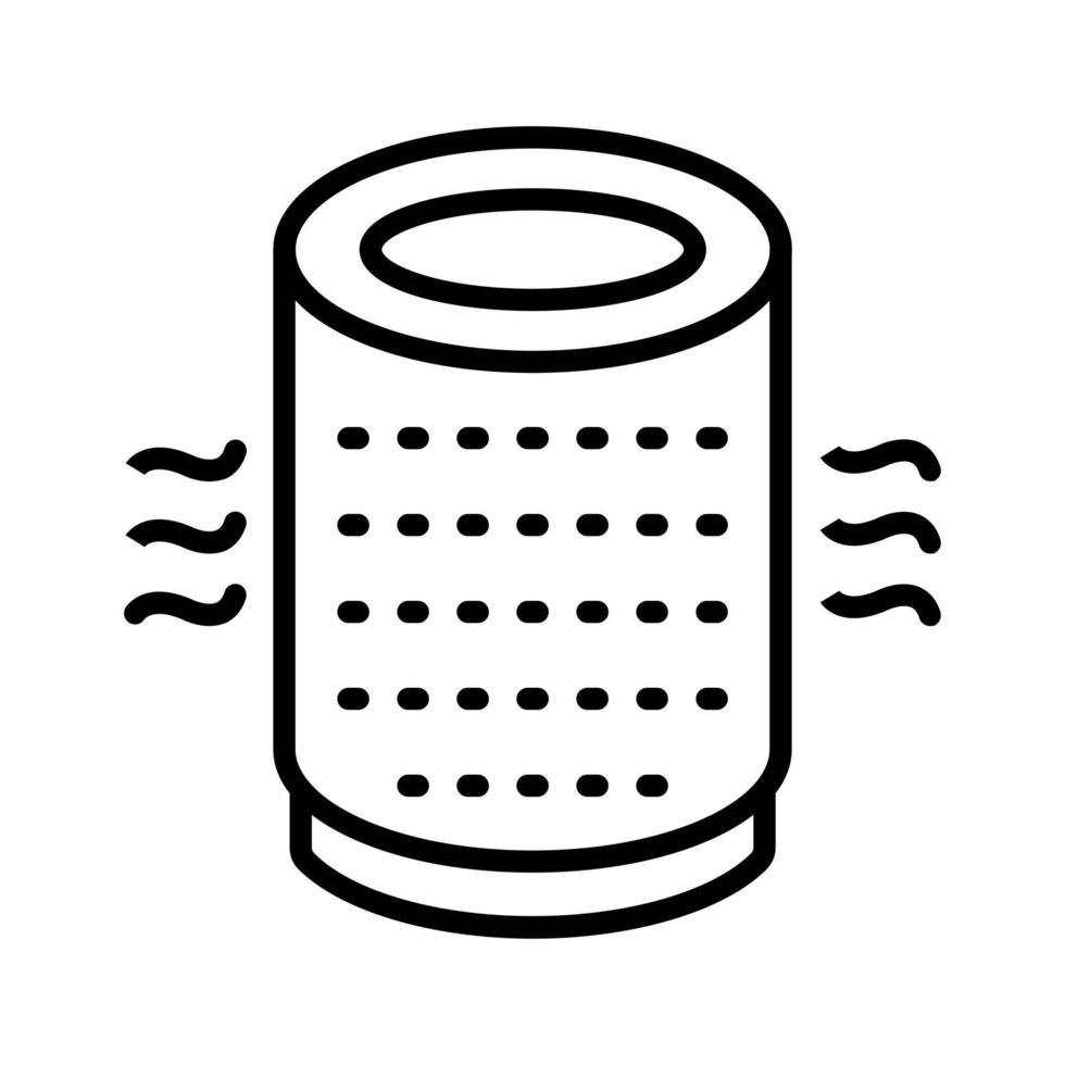 Air Purifier Icon Style vector