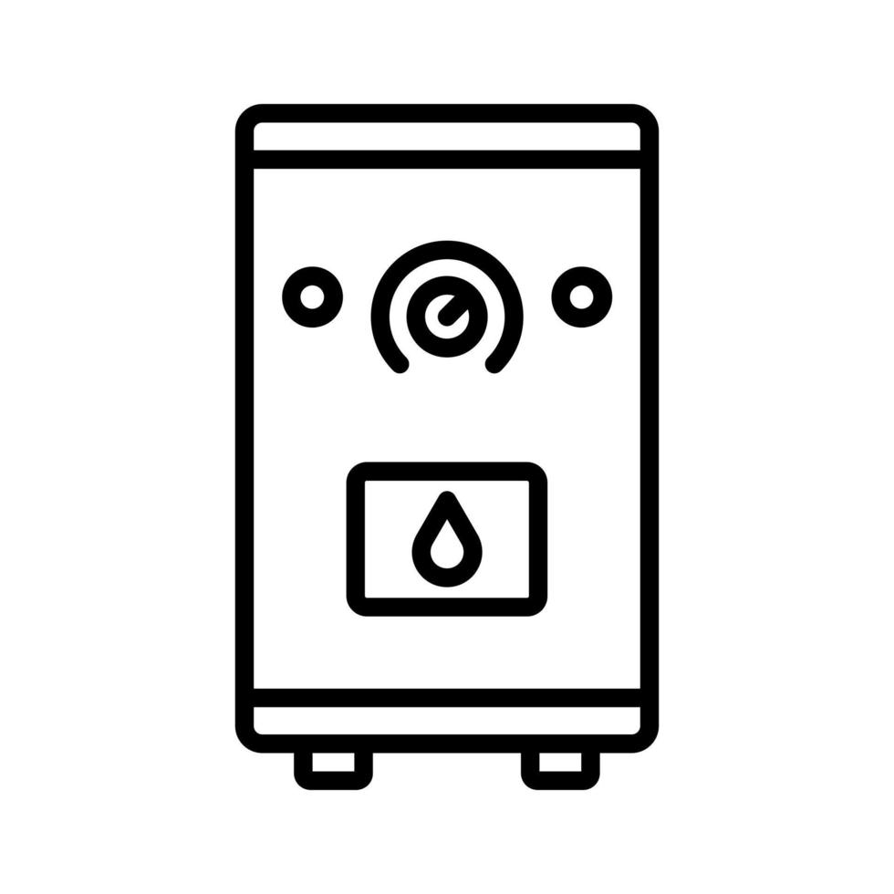 Water Heater Icon Style vector
