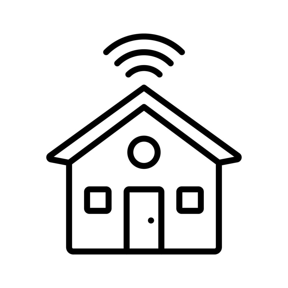 Smart Home Icon Style vector