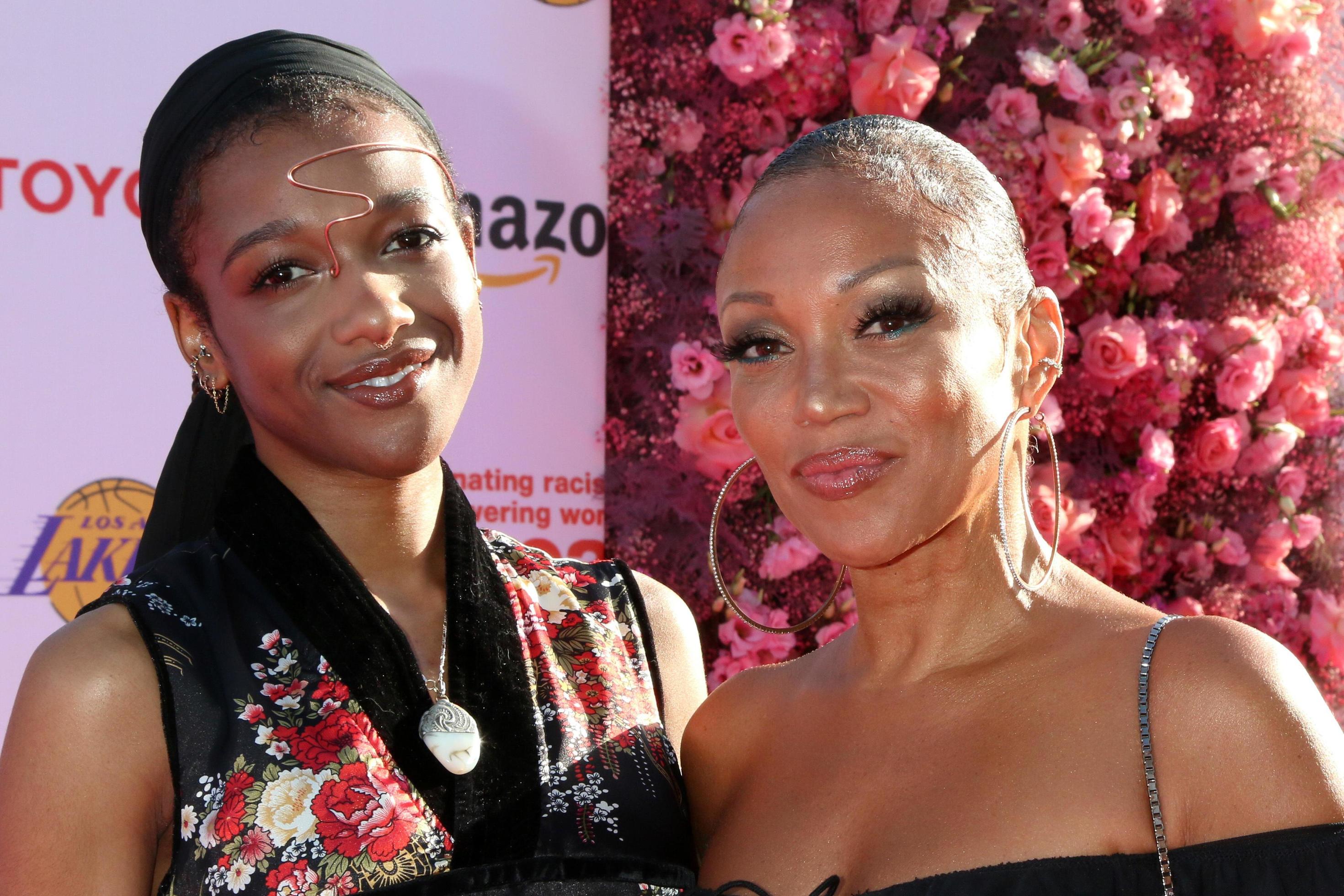 LOS ANGELES JUN 14 Sophia Hardison Chante Moore at the 2022 YWCA
