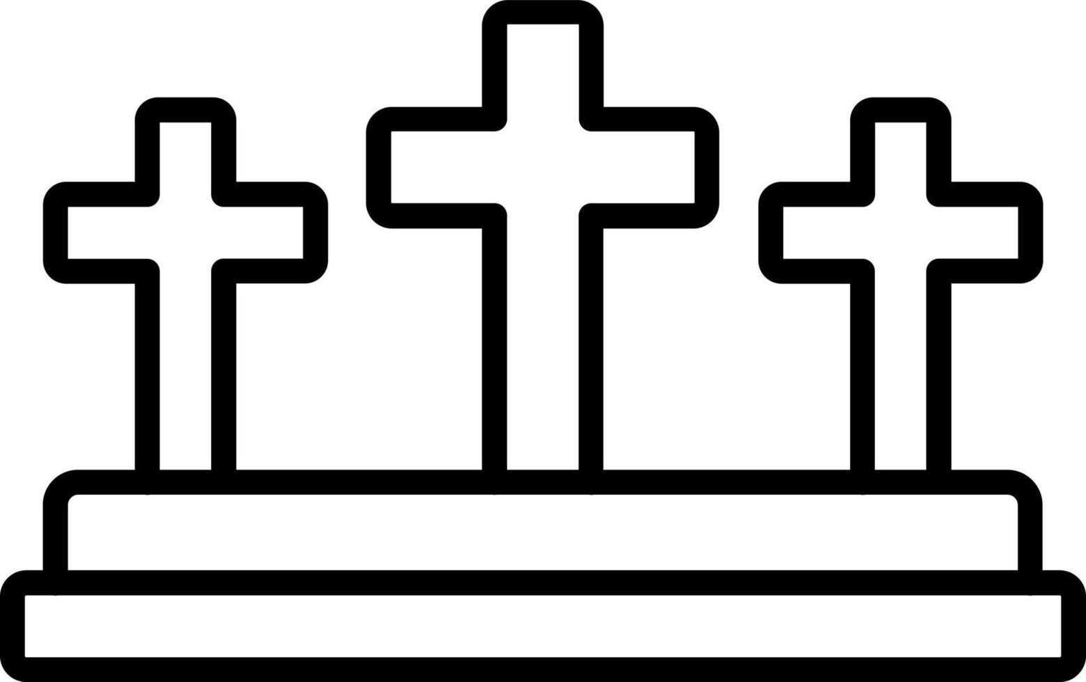 Golgotha Icon Style vector