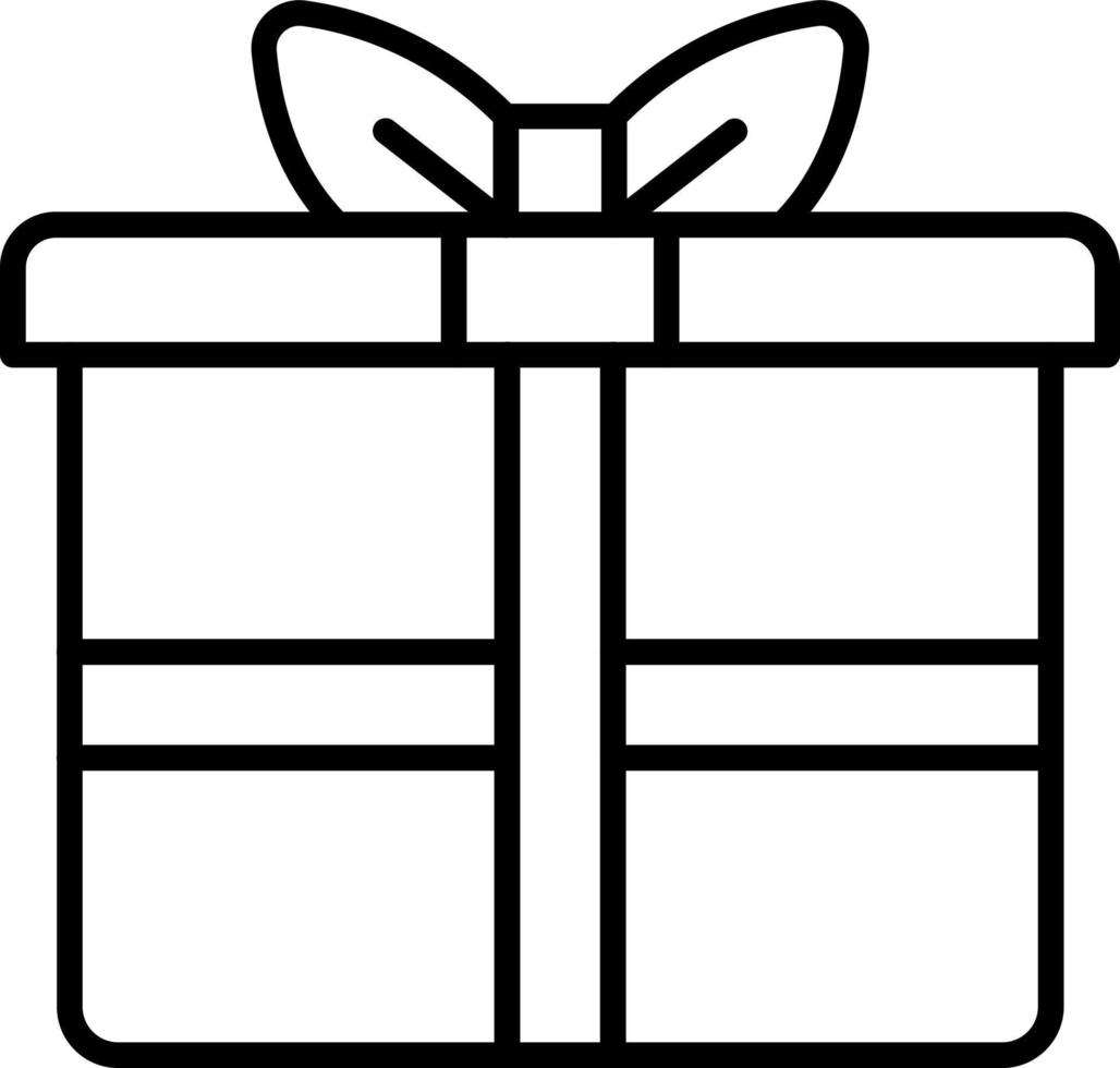 Gift Icon Style vector