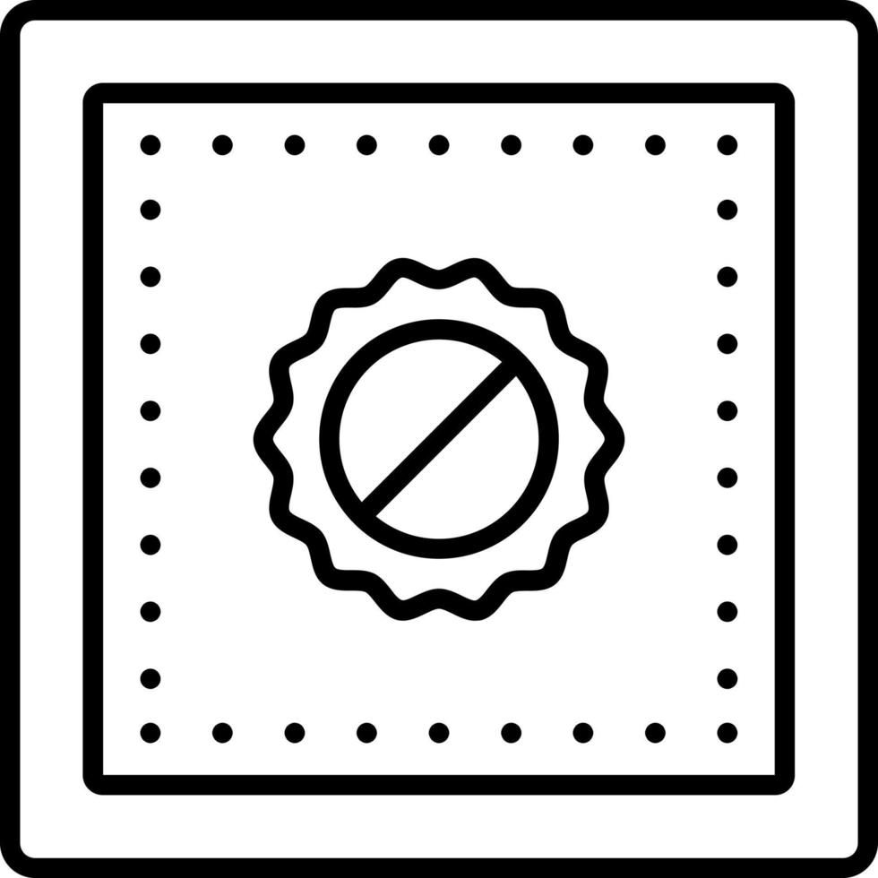 Ultra Violet Fabric Icon Style vector