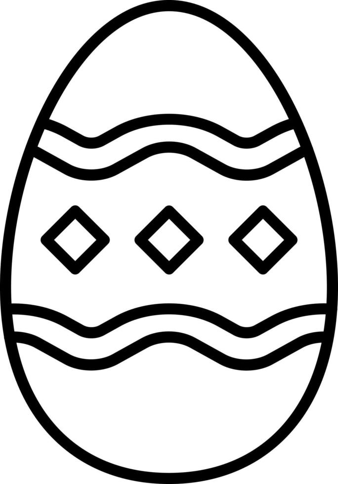Painting Egg Icon Style vector
