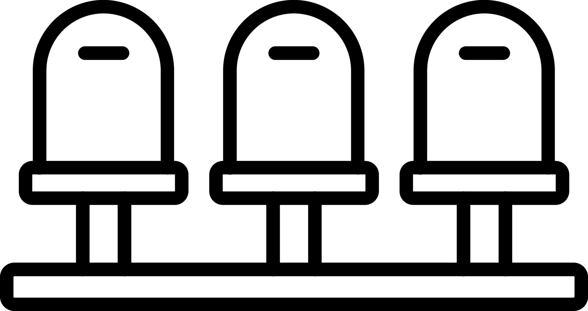 Stadium Seats Icon Style 21268837 Vector Art at Vecteezy