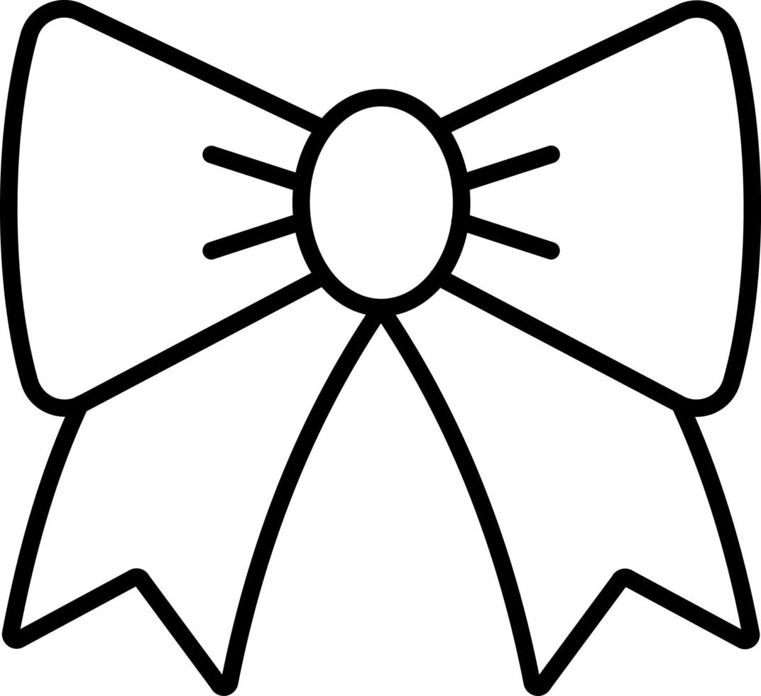 Bow Tie Icon Style vector
