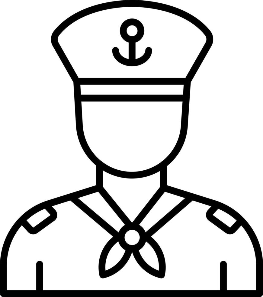 Sailor Icon Style vector
