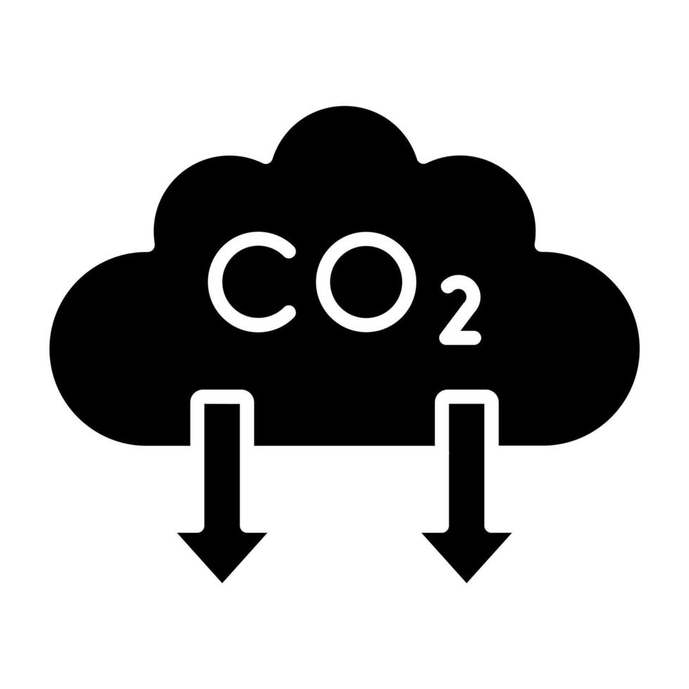 Emissions Icon Style vector