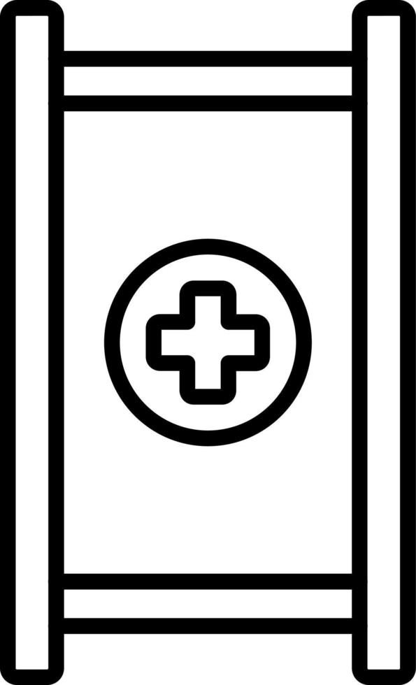 Stretcher Icon Style vector