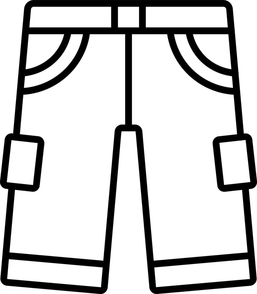 Rugby Pants Icon Style vector