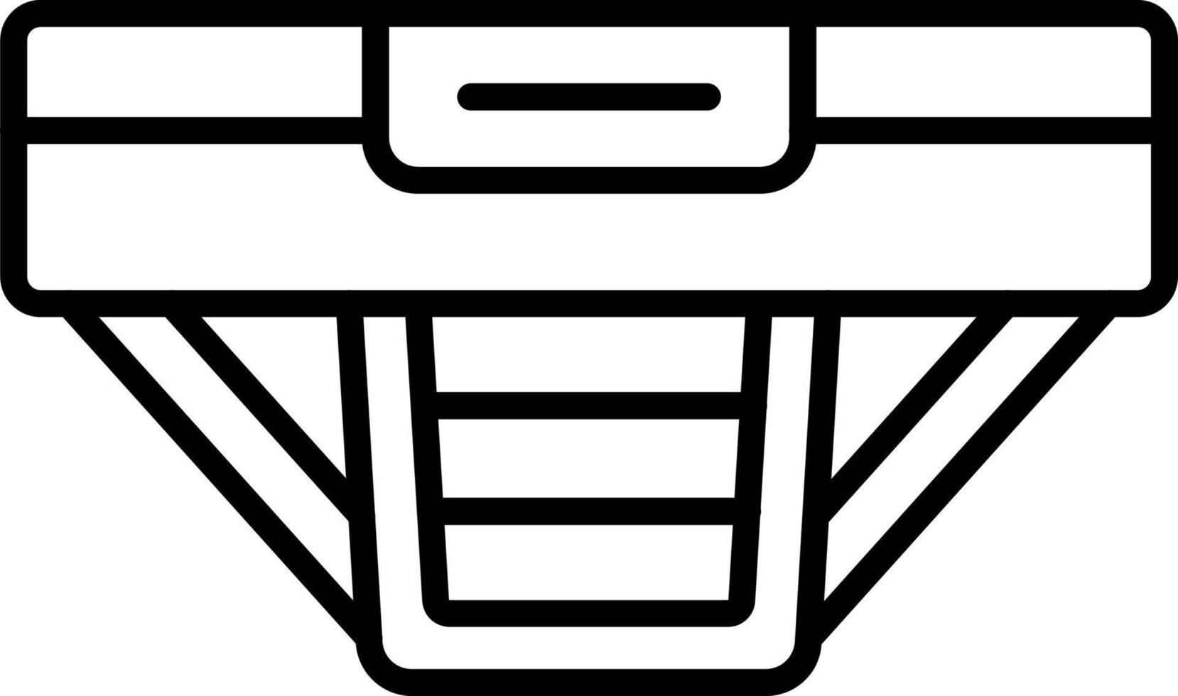 Jockstrap Icon Style vector