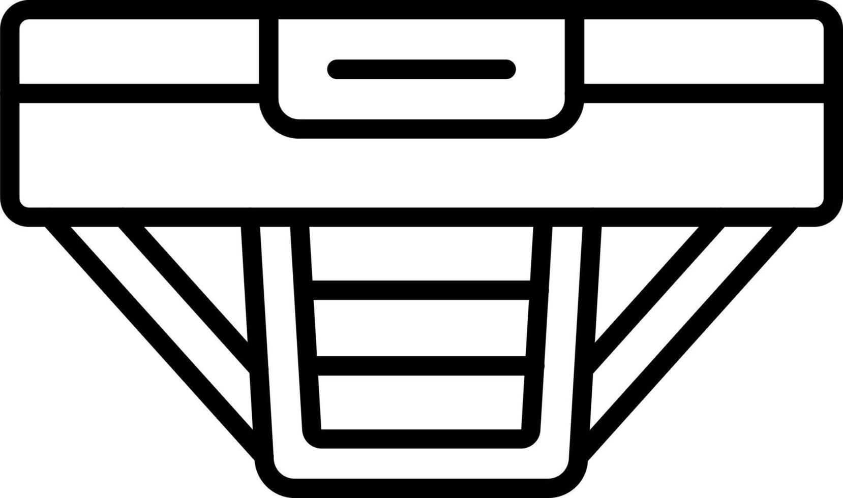 Jockstrap Icon Style vector