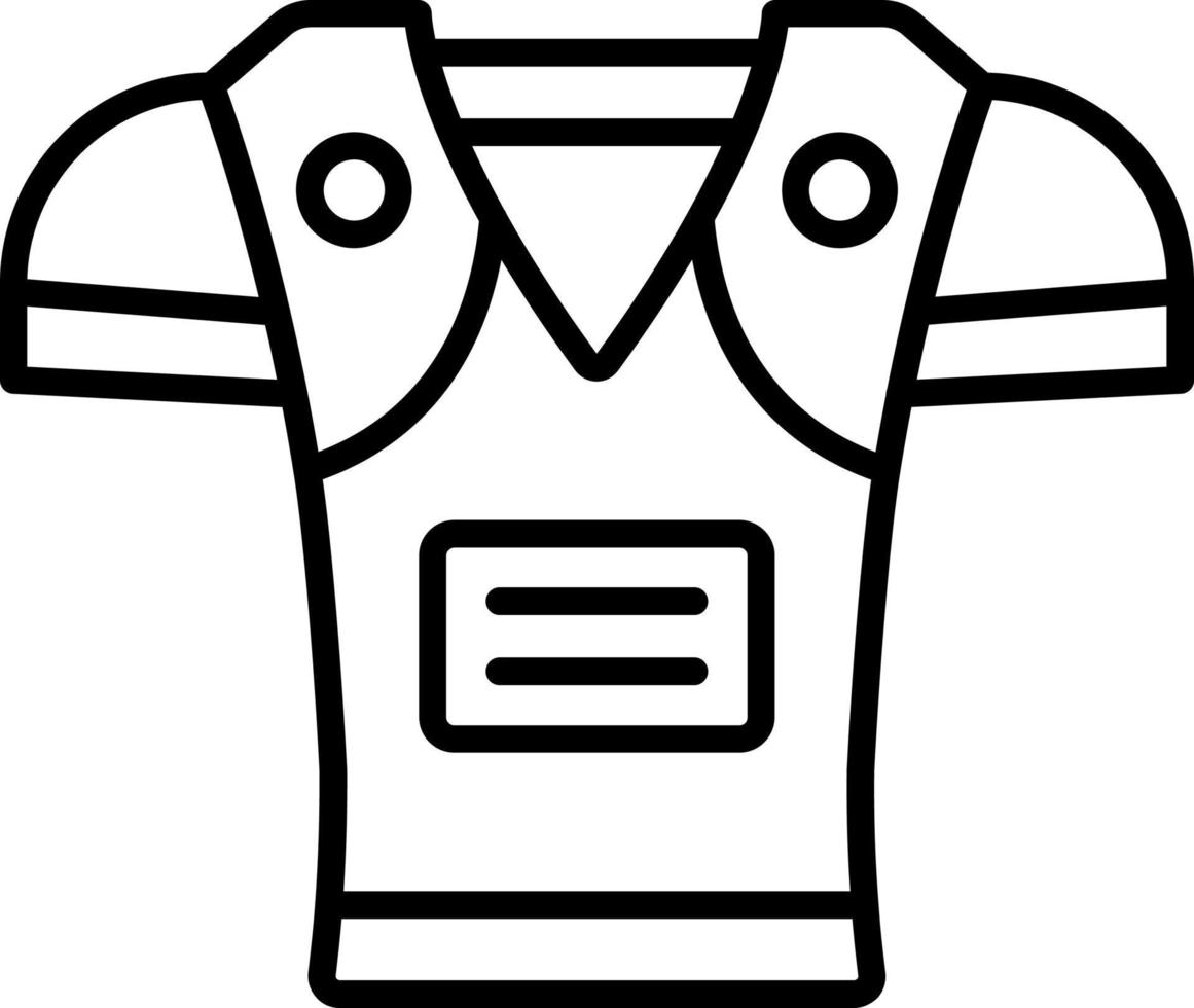 Chest Armor Icon Style vector