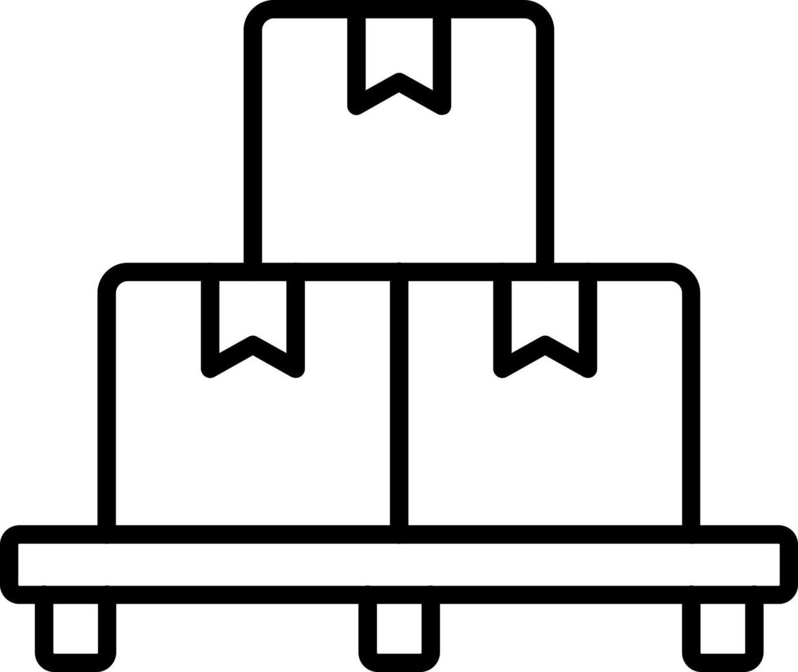Pallet Icon Style vector