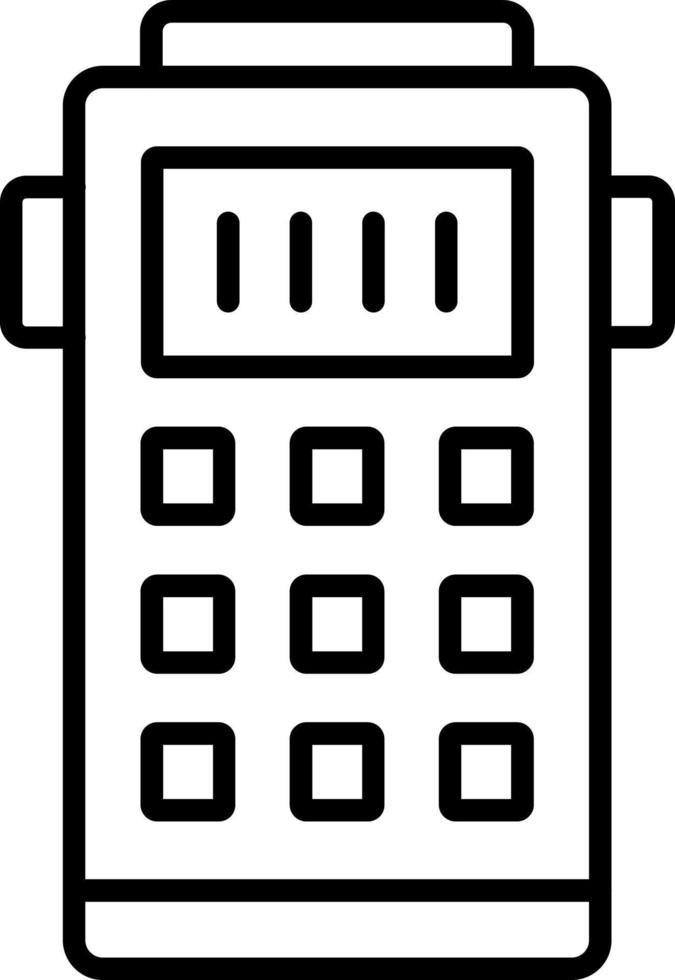 Scanner Icon Style vector