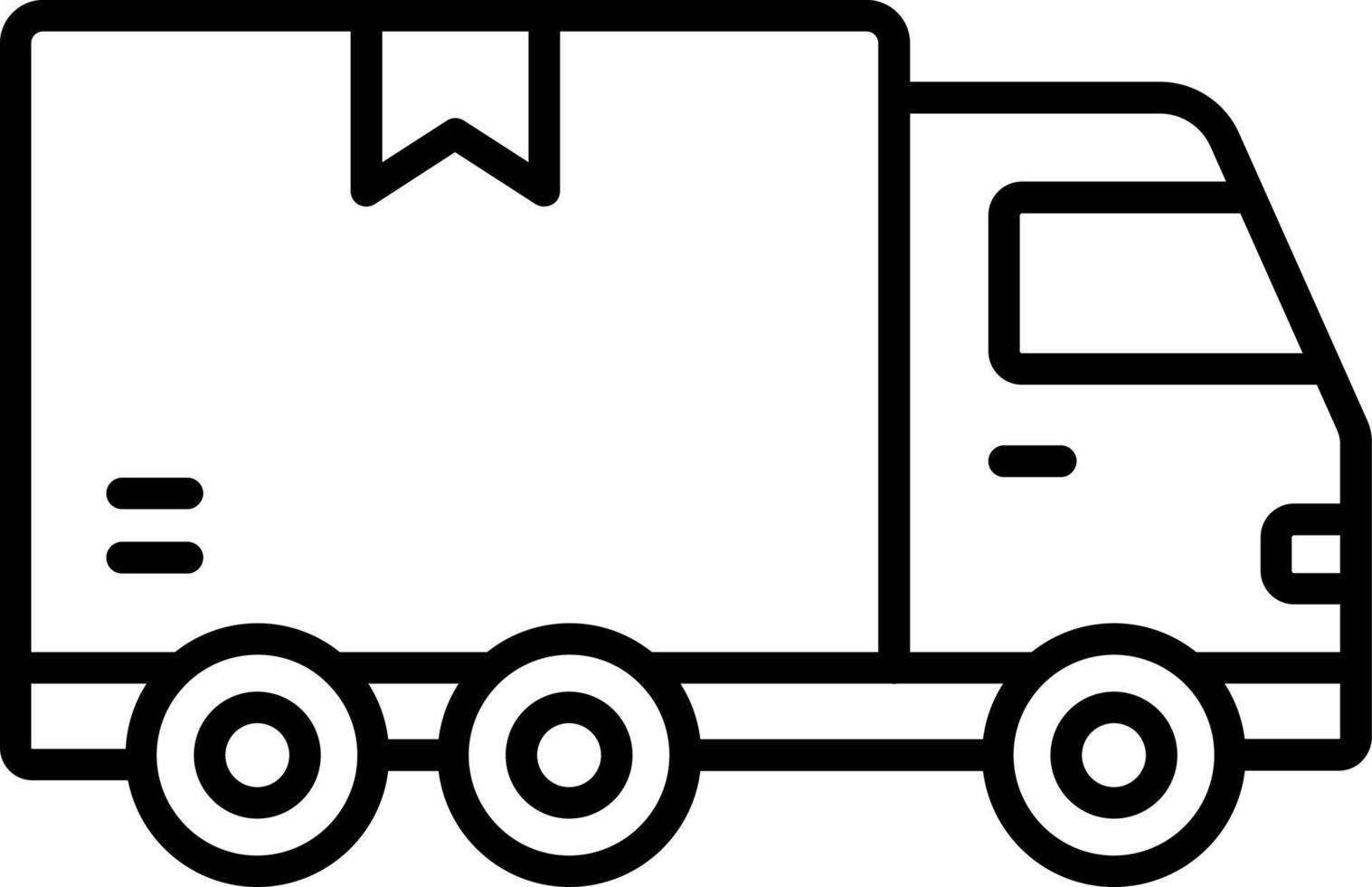 Delivery Truck Icon Style vector