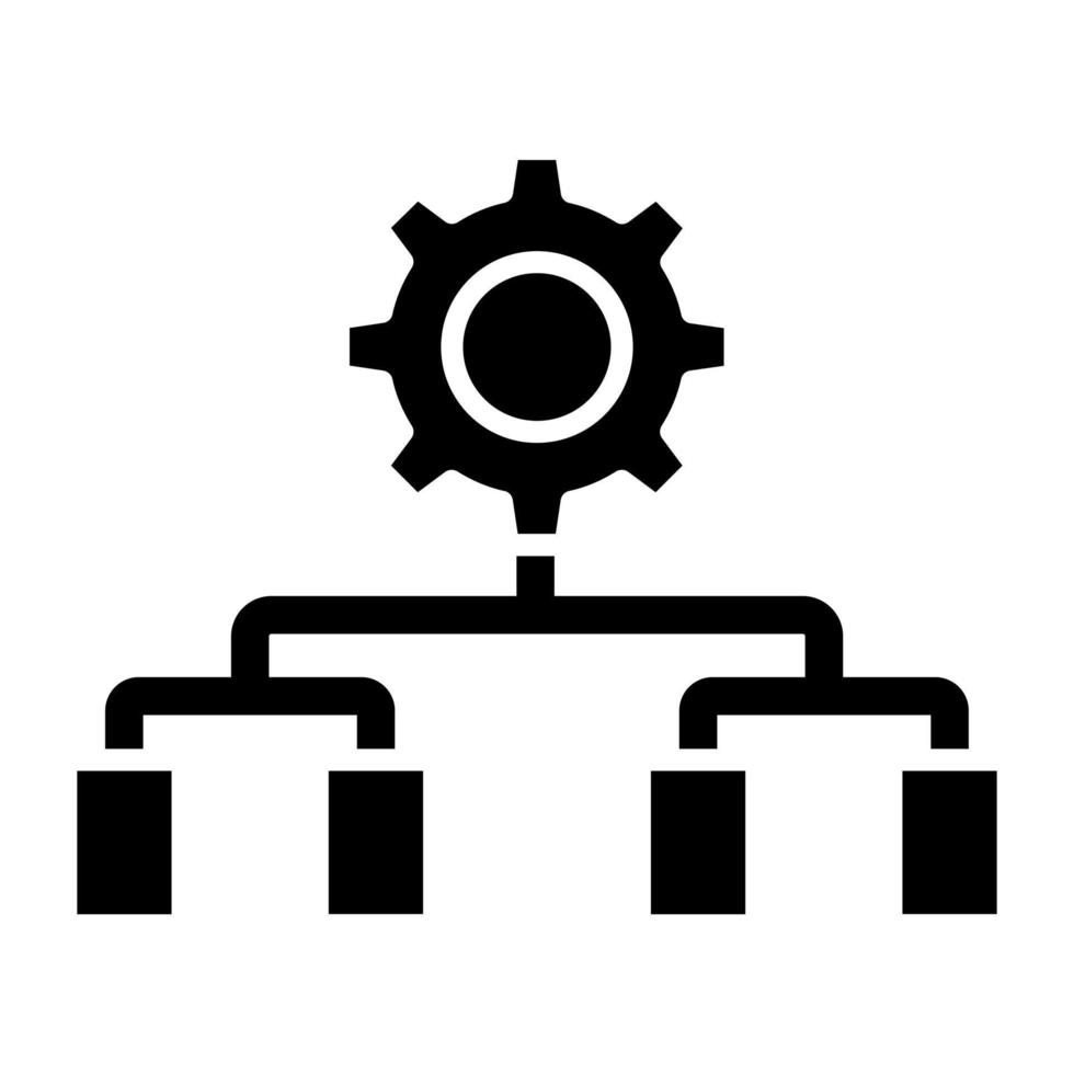 Expert System Icon Style vector