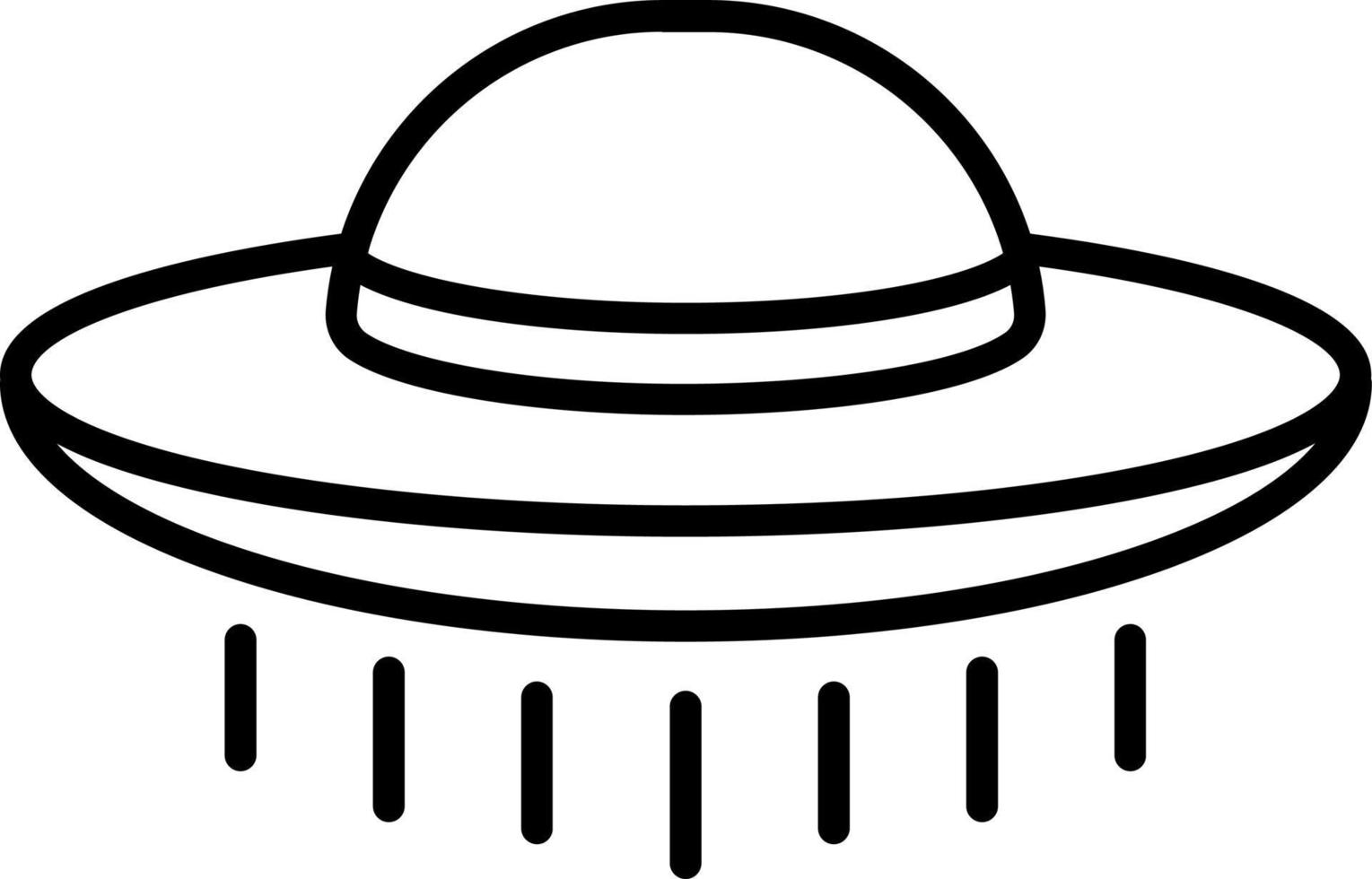 Ufo Icon Style vector