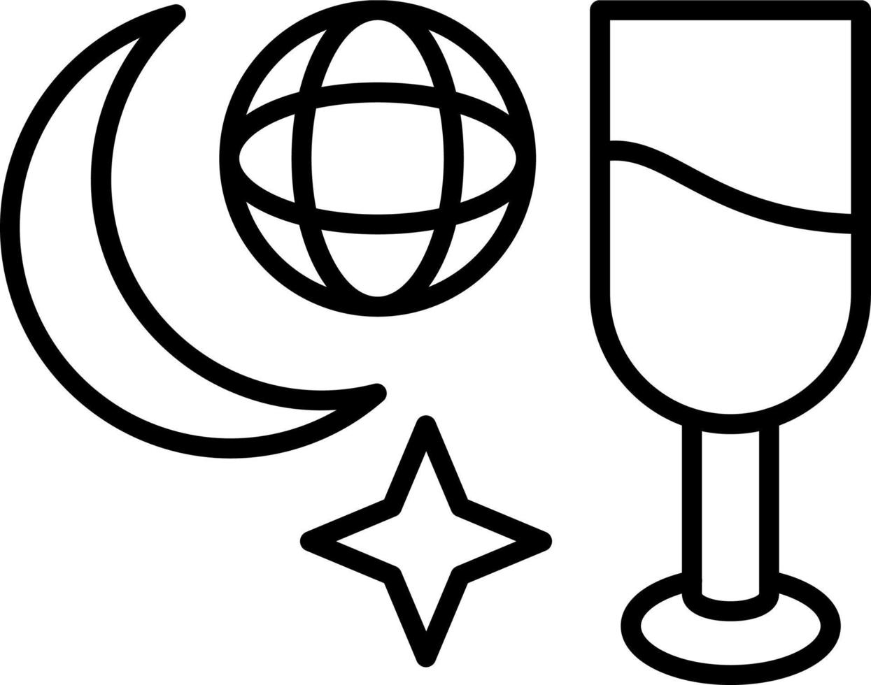 Nightlife Icon Style vector