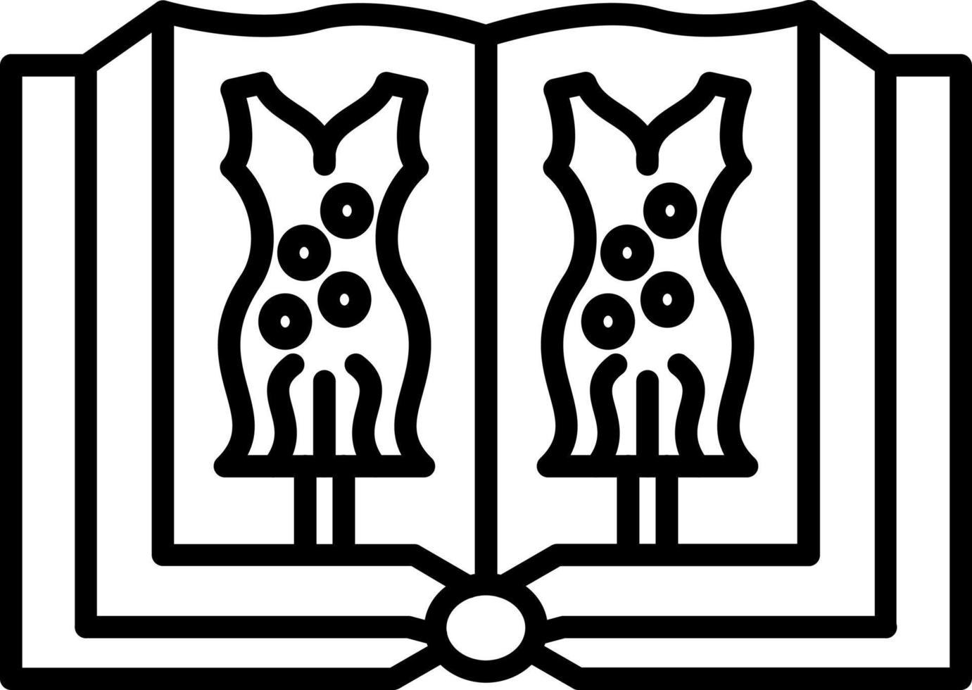 Fashion Book Icon Style vector