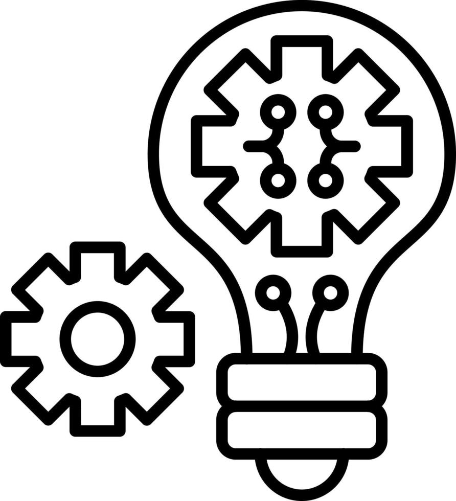 Invention Icon Style vector