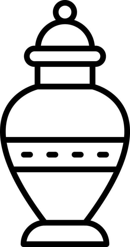Urn Icon Style vector
