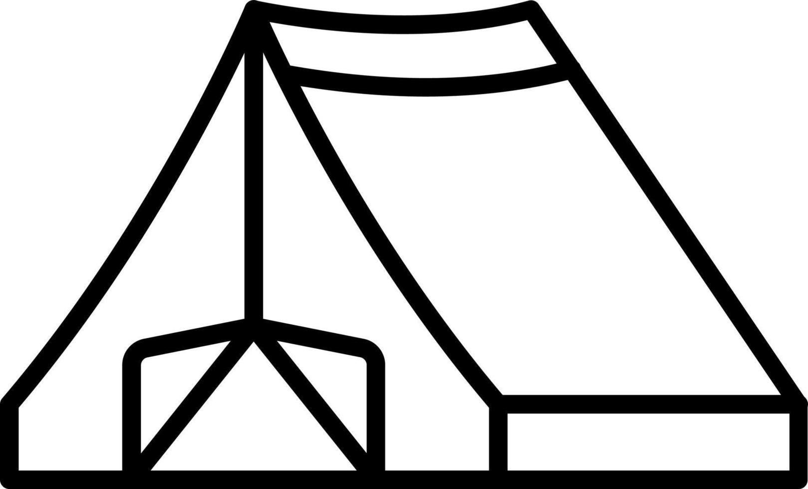 Luxury Camp Icon Style vector