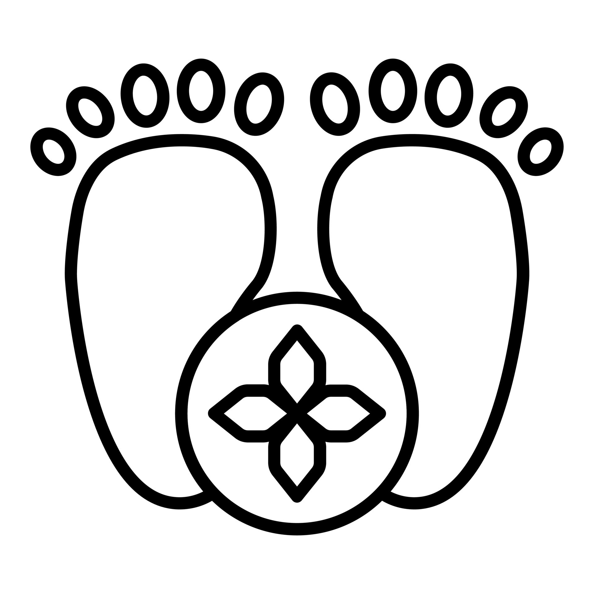 Foot Spa Icon Style 21269357 Vector Art at Vecteezy