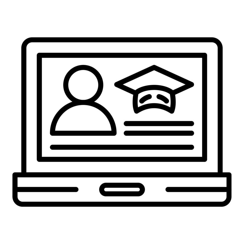 Tutor Icon Style vector