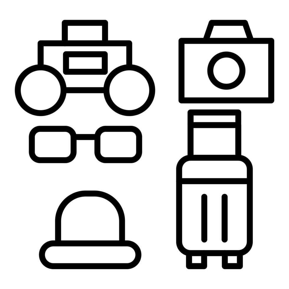 Vacation Style Icon Style vector