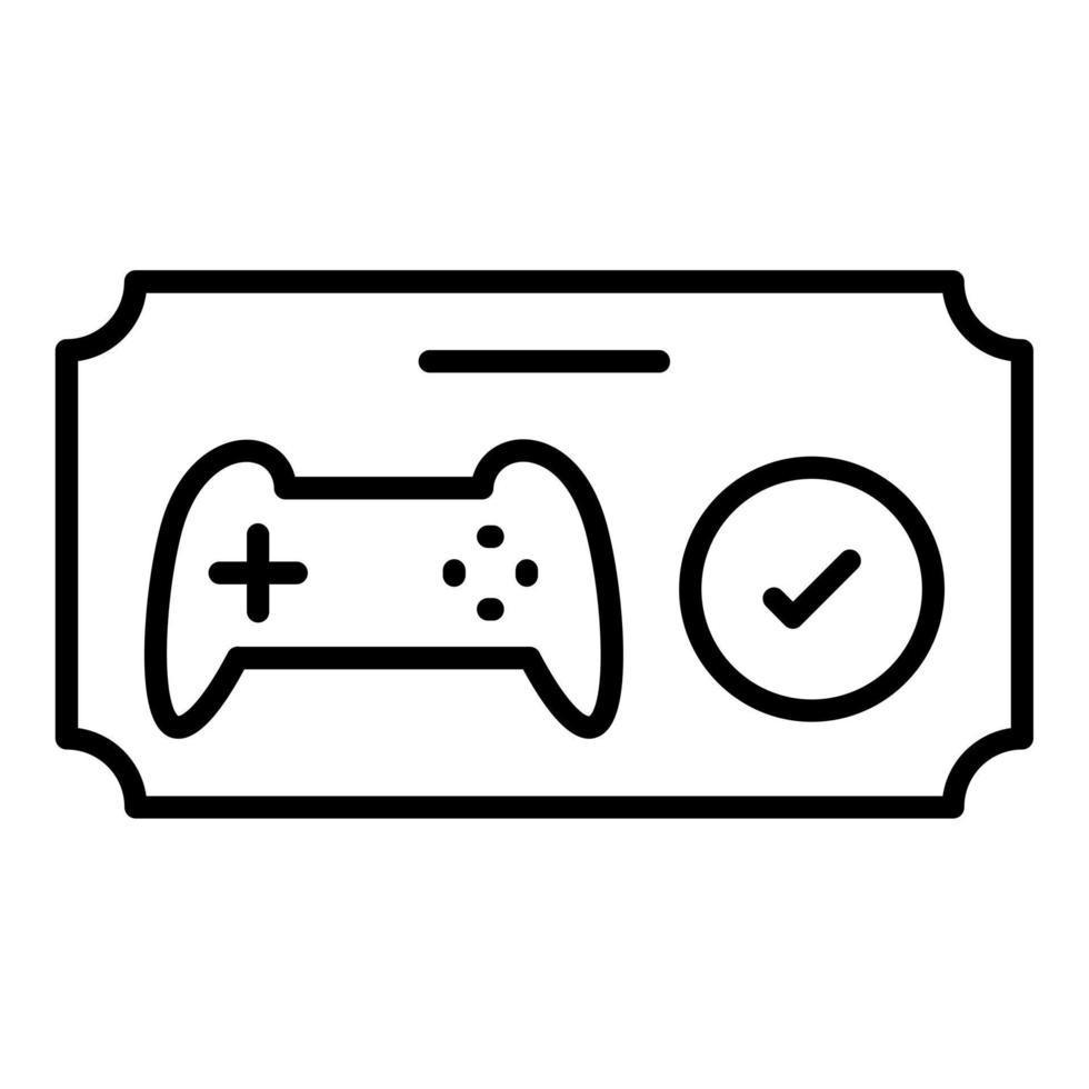 Season Pass Icon Style vector