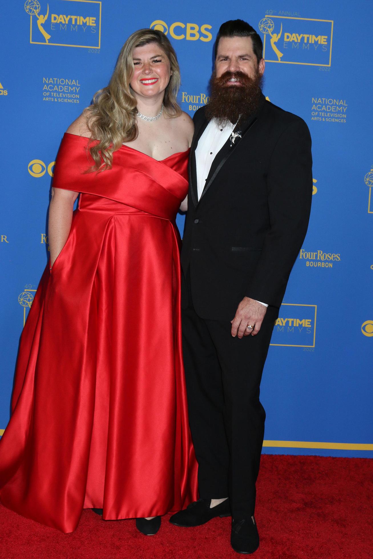 LOS ANGELES MAY 18 Candis Meredith Andy Meredith at the 49th Daytime