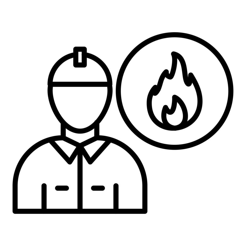 Firefighting Unit Icon Style vector