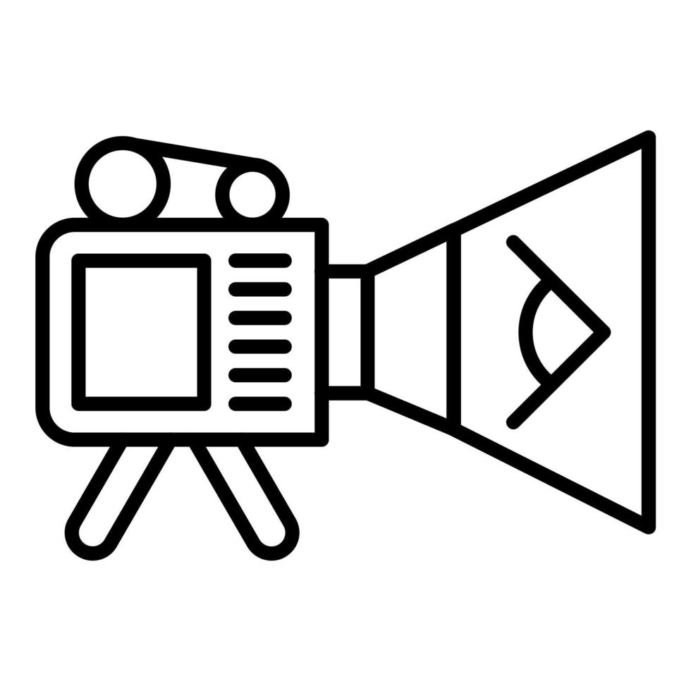 Camera Angle Icon Style vector