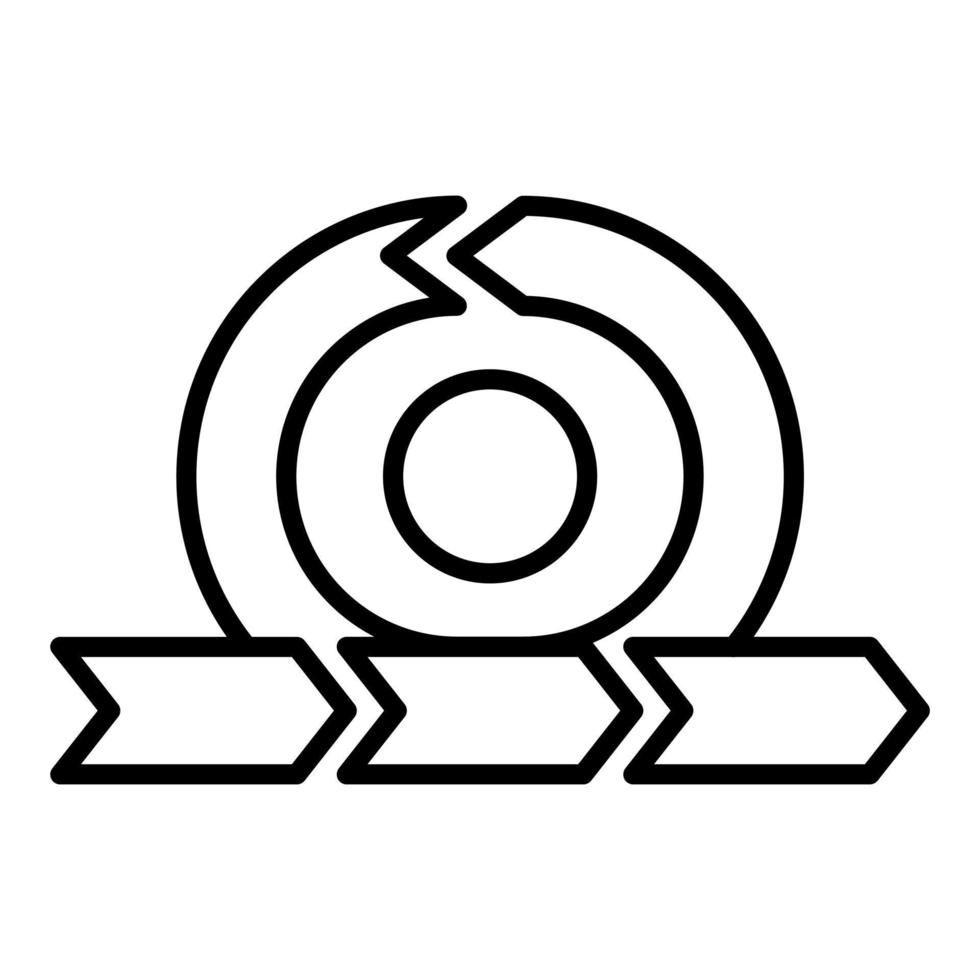 Agile Icon Style vector