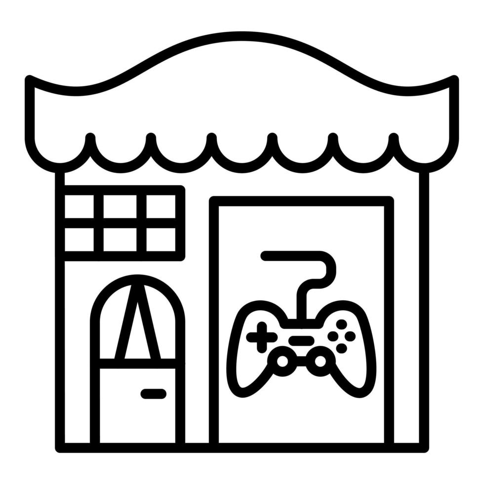 Game Store Icon Style vector